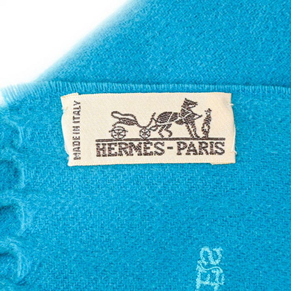 HERMES Brown Scarf - Picture 4 of 7